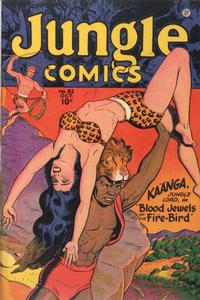 Cover Thumbnail for Jungle Comics (Fiction House, 1940 series) #82