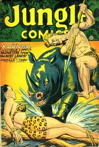 Cover Thumbnail for Jungle Comics (Fiction House, 1940 series) #91