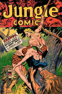Cover for Jungle Comics (Fiction House, 1940 series) #93