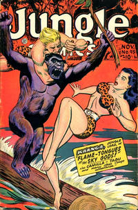 Cover for Jungle Comics (Fiction House, 1940 series) #95