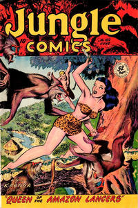 Cover for Jungle Comics (Fiction House, 1940 series) #102