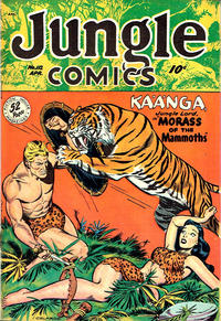 Cover for Jungle Comics (Fiction House, 1940 series) #112