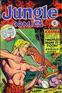 Cover for Jungle Comics (Fiction House, 1940 series) #118