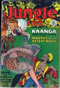 Cover for Jungle Comics (Fiction House, 1940 series) #121