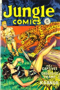 Cover for Jungle Comics (Fiction House, 1940 series) #129