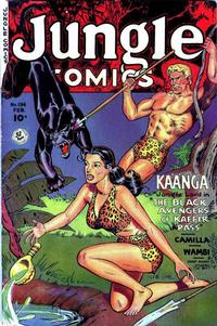 Cover Thumbnail for Jungle Comics (Fiction House, 1940 series) #134