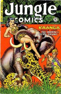 Cover for Jungle Comics (Fiction House, 1940 series) #143
