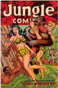 Cover Thumbnail for Jungle Comics (Fiction House, 1940 series) #155
