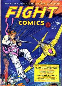 Cover Thumbnail for Fight Comics (Fiction House, 1940 series) #8