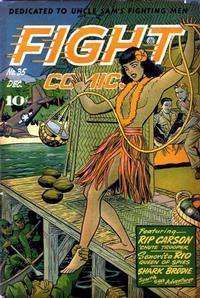 Cover Thumbnail for Fight Comics (Fiction House, 1940 series) #35