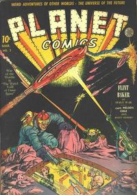 Cover for Planet Comics (Fiction House, 1940 series) #3