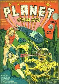 Cover Thumbnail for Planet Comics (Fiction House, 1940 series) #5