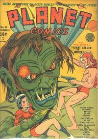 Cover for Planet Comics (Fiction House, 1940 series) #11