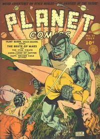 Cover Thumbnail for Planet Comics (Fiction House, 1940 series) #13