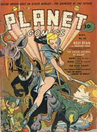 Cover Thumbnail for Planet Comics (Fiction House, 1940 series) #21