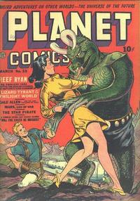 Cover Thumbnail for Planet Comics (Fiction House, 1940 series) #23