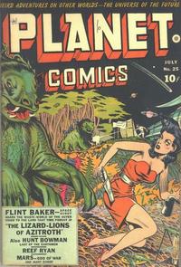 Cover Thumbnail for Planet Comics (Fiction House, 1940 series) #25