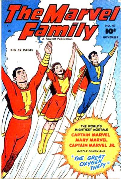 Cover for The Marvel Family (Fawcett, 1945 series) #41