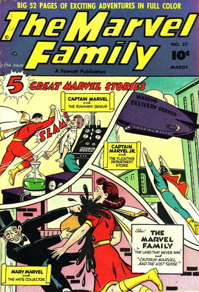Cover for The Marvel Family (Fawcett, 1945 series) #57