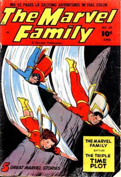 Cover for The Marvel Family (Fawcett, 1945 series) #58