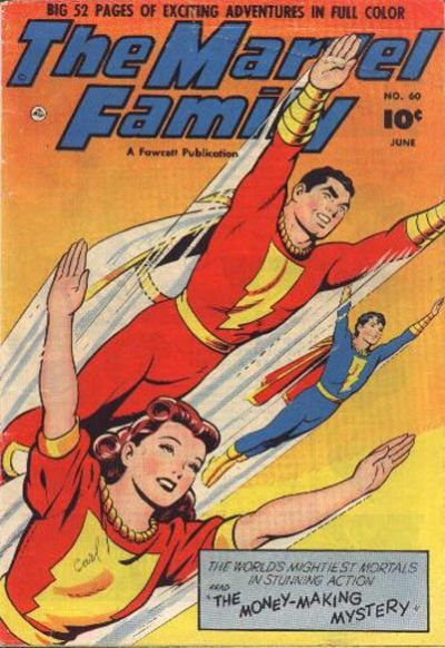 Cover for The Marvel Family (Fawcett, 1945 series) #60