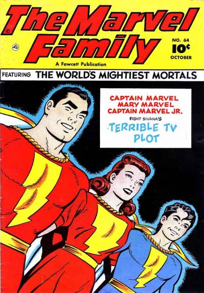 Cover for The Marvel Family (Fawcett, 1945 series) #64