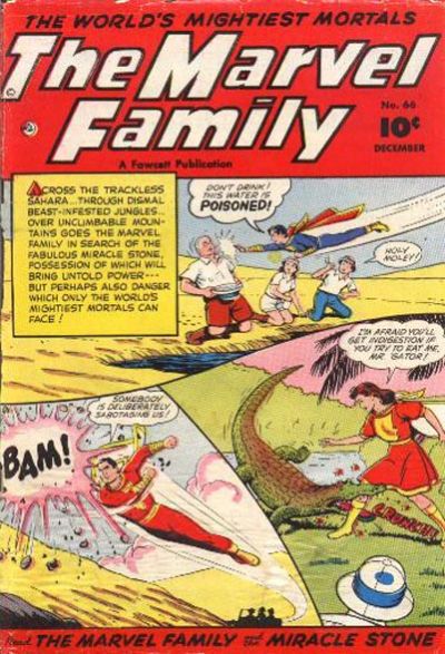 Cover for The Marvel Family (Fawcett, 1945 series) #66