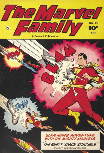 Cover for The Marvel Family (Fawcett, 1945 series) #75