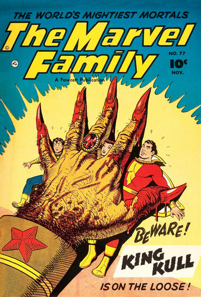Cover for The Marvel Family (Fawcett, 1945 series) #77