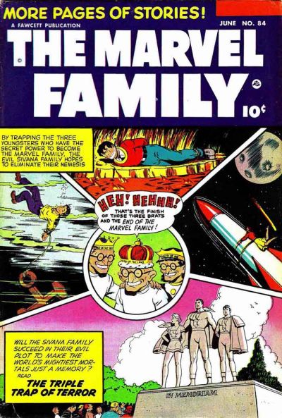 Cover for The Marvel Family (Fawcett, 1945 series) #84