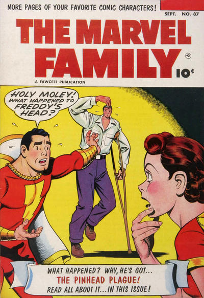 Cover for The Marvel Family (Fawcett, 1945 series) #87