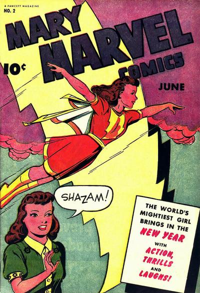Cover for Mary Marvel (Fawcett, 1945 series) #2