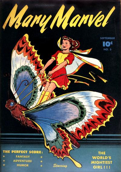 Cover for Mary Marvel (Fawcett, 1945 series) #5