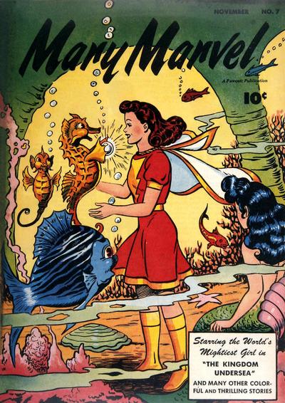 Cover for Mary Marvel (Fawcett, 1945 series) #7