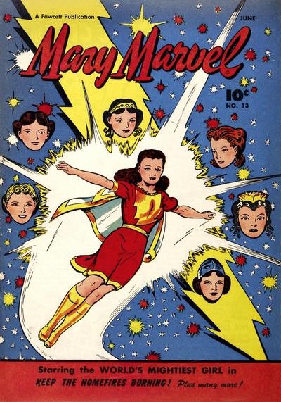 Cover for Mary Marvel (Fawcett, 1945 series) #13