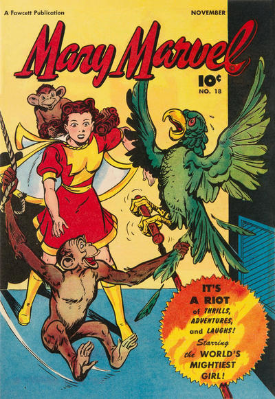Cover for Mary Marvel (Fawcett, 1945 series) #18