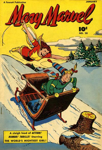 Cover for Mary Marvel (Fawcett, 1945 series) #20