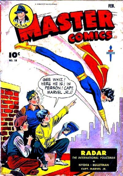 Cover for Master Comics (Fawcett, 1940 series) #58