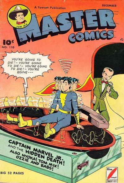 Cover for Master Comics (Fawcett, 1940 series) #110