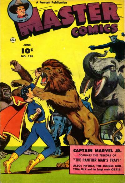 Cover for Master Comics (Fawcett, 1940 series) #128