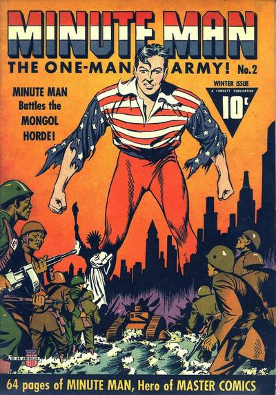 Cover for Minute Man (Fawcett, 1941 series) #2