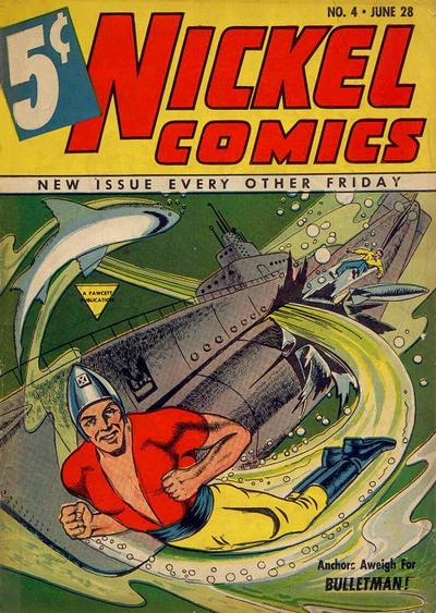 Cover for Nickel Comics (Fawcett, 1940 series) #4