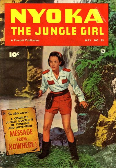 Cover for Nyoka the Jungle Girl (Fawcett, 1945 series) #55