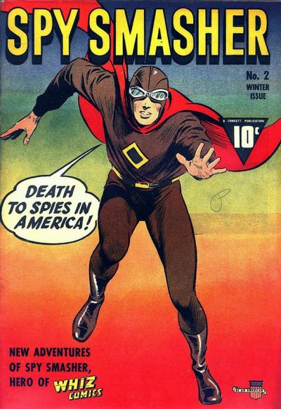 Cover for Spy Smasher (Fawcett, 1941 series) #2