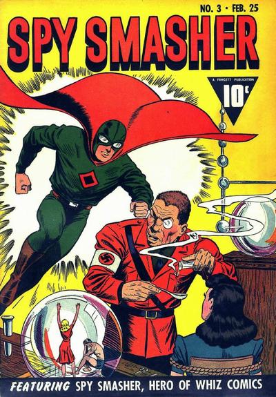 Cover for Spy Smasher (Fawcett, 1941 series) #3