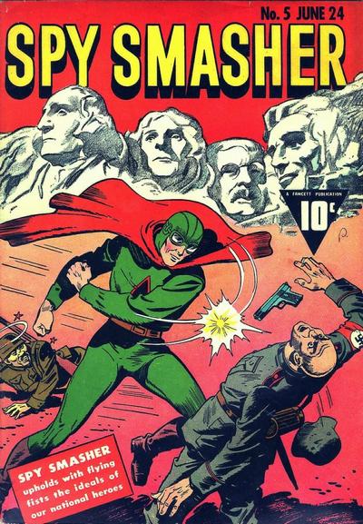 Cover for Spy Smasher (Fawcett, 1941 series) #5