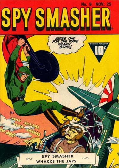 Cover for Spy Smasher (Fawcett, 1941 series) #8