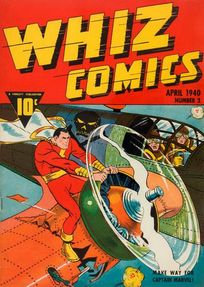 Cover for Whiz Comics (Fawcett, 1940 series) #4 (3)