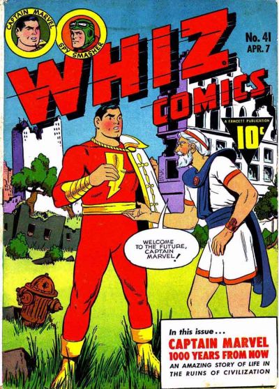 Cover for Whiz Comics (Fawcett, 1940 series) #41