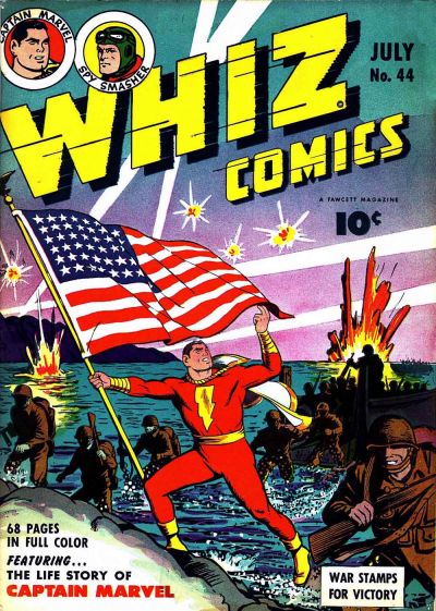 Cover for Whiz Comics (Fawcett, 1940 series) #44